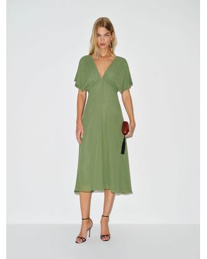 Reformation Doranni Dress Jade 0 - Green