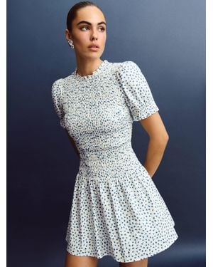 Reformation Leannah Dress 8 - Blue