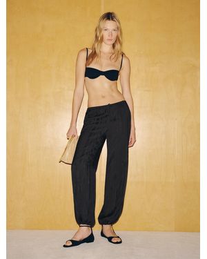 Reformation James Tie Pant - Black