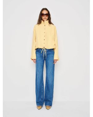 Reformation Lennon Jacket Butter - Blue