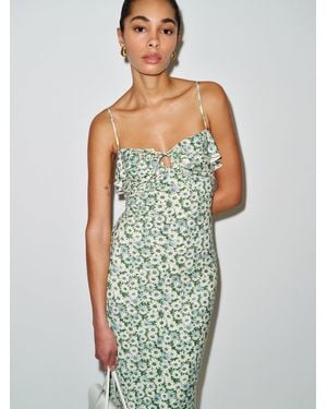 Reformation Jennie Knit Dress - Green