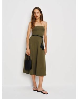 Reformation Lora Knit Dress - Green