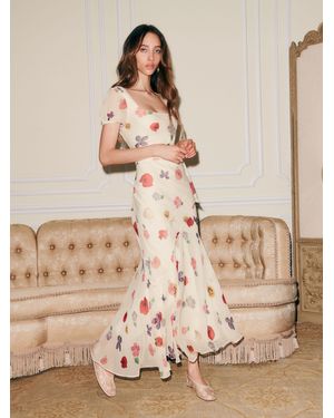 Reformation Wheeler Dress - Natural