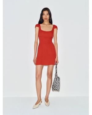 Reformation Nashira Dress 0 - Red