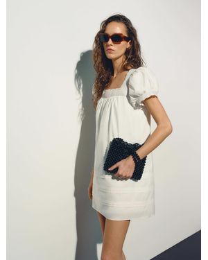 Reformation Joliette Dress Lace - Natural