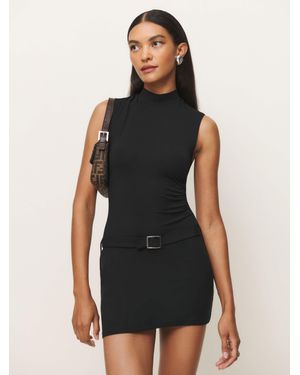 Reformation Jemma Knit Dress - Black