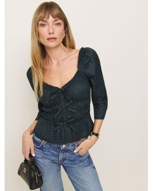 Reformation Lauryn Top - Black