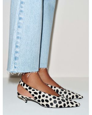 Reformation Calista Slingback Heel - White