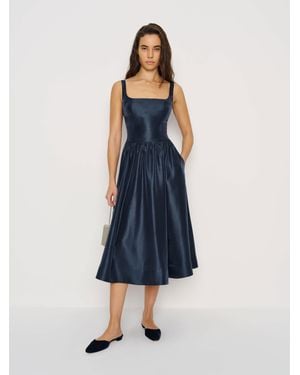 Reformation Janu Dress Blueberry 0