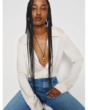 Reformation Estelle Necklace - Blue