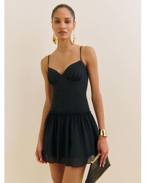Reformation Citrus Dress - Black