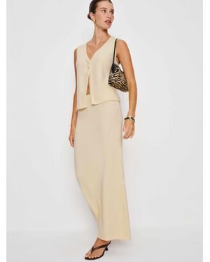Reformation Olivia Knit Two Piece - Natural