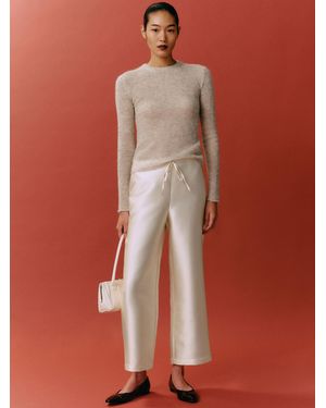 Reformation Olina Cropped Pant - Orange