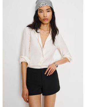 Reformation Vida Low Rise Short 4 - White