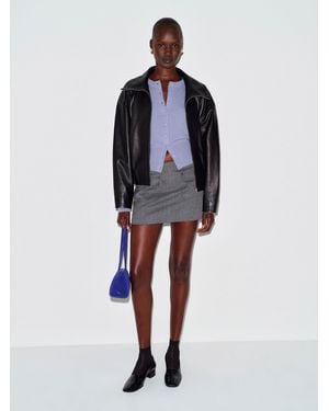 Reformation Calloway Low Rise Skort 0 - Blue