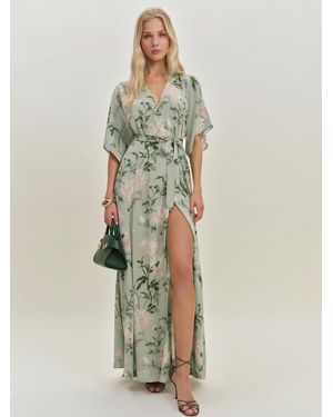 Reformation Winslow Dress - Green