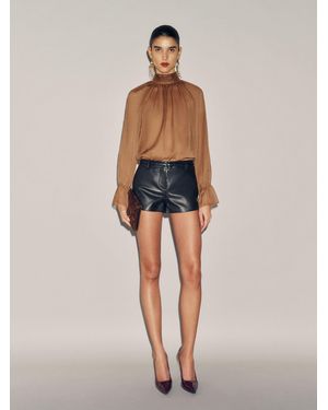 Reformation Izabel Top - Brown