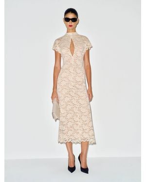 Reformation Yessica Dress Lace - White