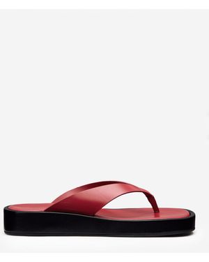 Reformation Eden Platform Thong - Red