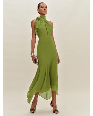 Reformation Mela Dress - Green