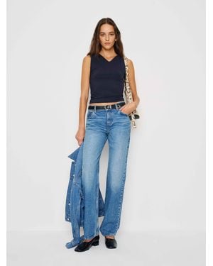Reformation Wren Knit Top - Blue