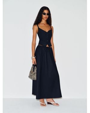 Reformation Cleo Skirt - Blue