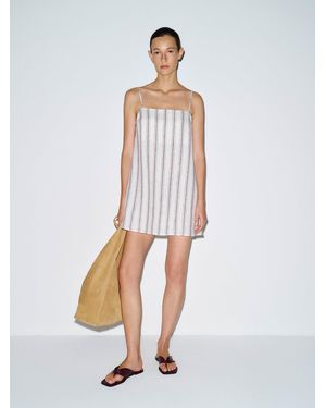 Reformation Aubree Linen Dress - White