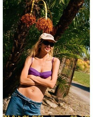Reformation Euphoria Bikini Top - Green