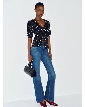 Reformation Joelle Top - Black