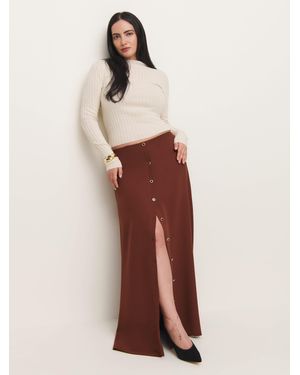 Reformation Andi Low Rise Maxi Skirt Es - Multicolour