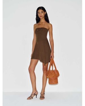 Reformation Rou Midi Fit & Flare Dress in Black | Lyst UK Reformation Rou Midi Fit & Flare Dress in Black | Lyst UK