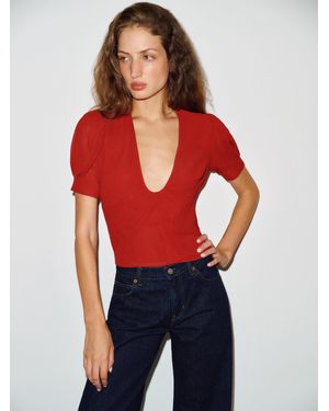 Reformation Akaia Top 0 - White