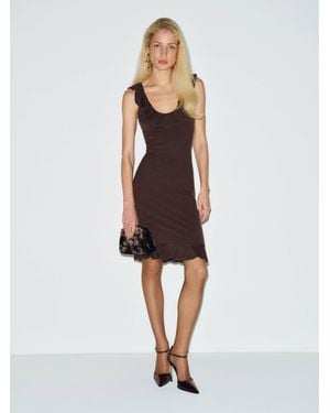 Reformation Valerina Knit Dress - White