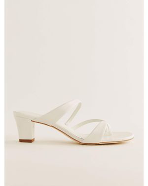 Reformation Shyla Heeled Sandal - Natural