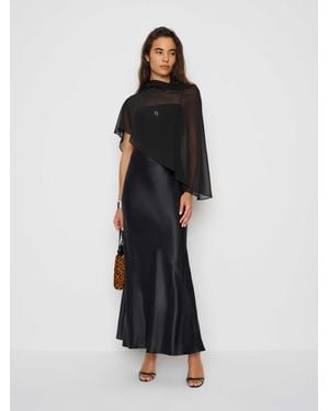 Reformation Lilibeth Silk Dress - Black