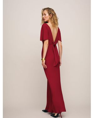 Reformation Lassie Dress - Red