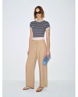 Reformation Darcy Cashmere T-Shirt - White
