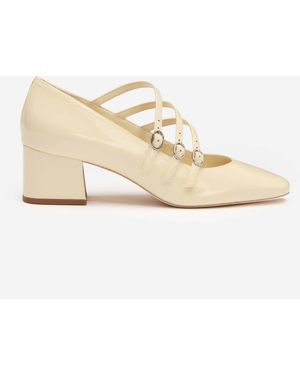 Reformation Mimi Buckle Pump - Natural