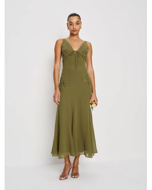 Reformation Ziva Dress - Green