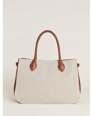Reformation Oversized Patrizia Bag - Natural