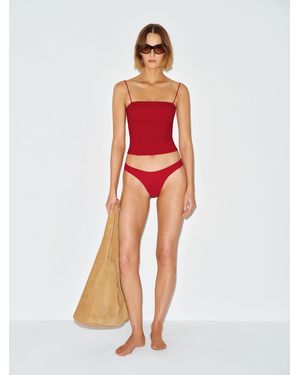 Reformation Elise Tankini - Red