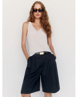 Reformation Drew Short Pitch 0 - Blue