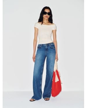 Reformation Florence Knit Top - White