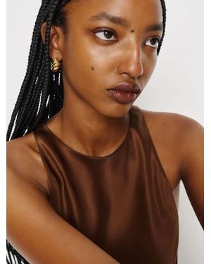 Reformation Blanche Earrings - Brown