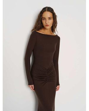 Reformation Alara Knit Dress in Green | Lyst Reformation Alara Knit Dress in Green | Lyst