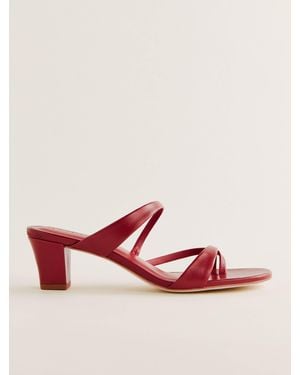 Reformation Shyla Heeled Sandal - Pink