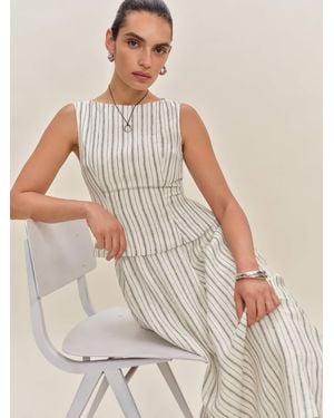 Reformation Moya Linen Two Piece - White