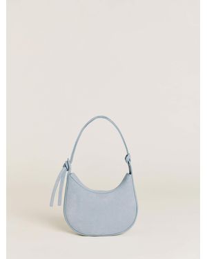 Reformation Mini Rosetta Shoulder Bag - Natural