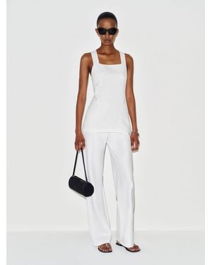 Reformation Kalita Linen Top - White