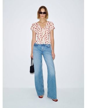 Reformation Ramona Top - Blue